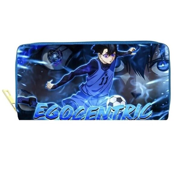 Blue Rock Isagi Yoichi Wallet Blue NWT - Picture 1 of 4